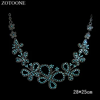 

ZOTOONE Strass Crystals HotFix Flatback Rhinestones for Clothes Wedding Dress Rhinestone Applique Stickers for Needlework Crafts