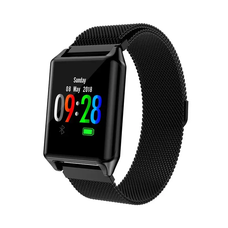 

AK11 Smart Bracelet Heart Rate Blood Pressure Blood Oxygen Meter Recording Weather Forecast Bluetooth Photo Sleep Functions