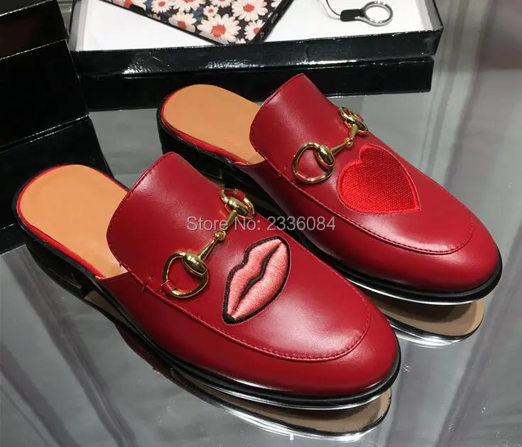 Bout 5 Air Marque Princetown Top Glisser Color color color Pantoufles Appartements Femmes Mocassins 4 color Luxe Décontracté 2 Mules Qualité Horsebit En Designer Plein Rond color color 3 color 7 6 Cuir 1 De xC7qwazE