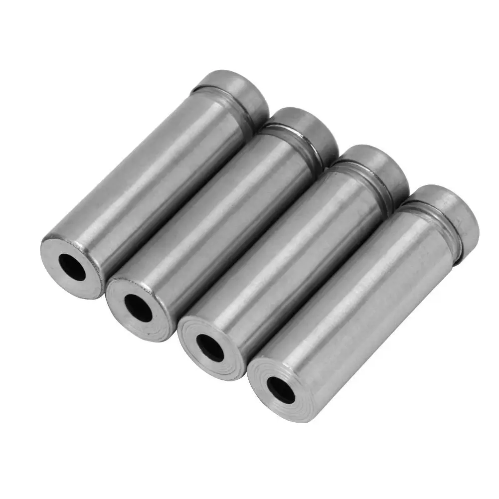 

4Pcs/Set Stainless Steel Glass Standoff Bolts Advertising Nail Fixing Pin Mounts Fastener New Arrival