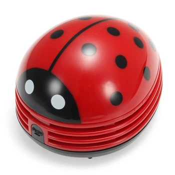 

ABS Plastic Ladybug Crumby Mini Vacuum Cleaner 30 Hours 10cm USA SHIP