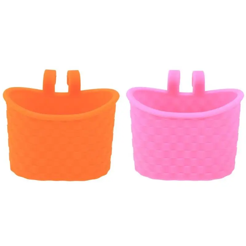 Home Kitchen Hanging Plastic Basket Multi Purpose Wall Mounted Smile