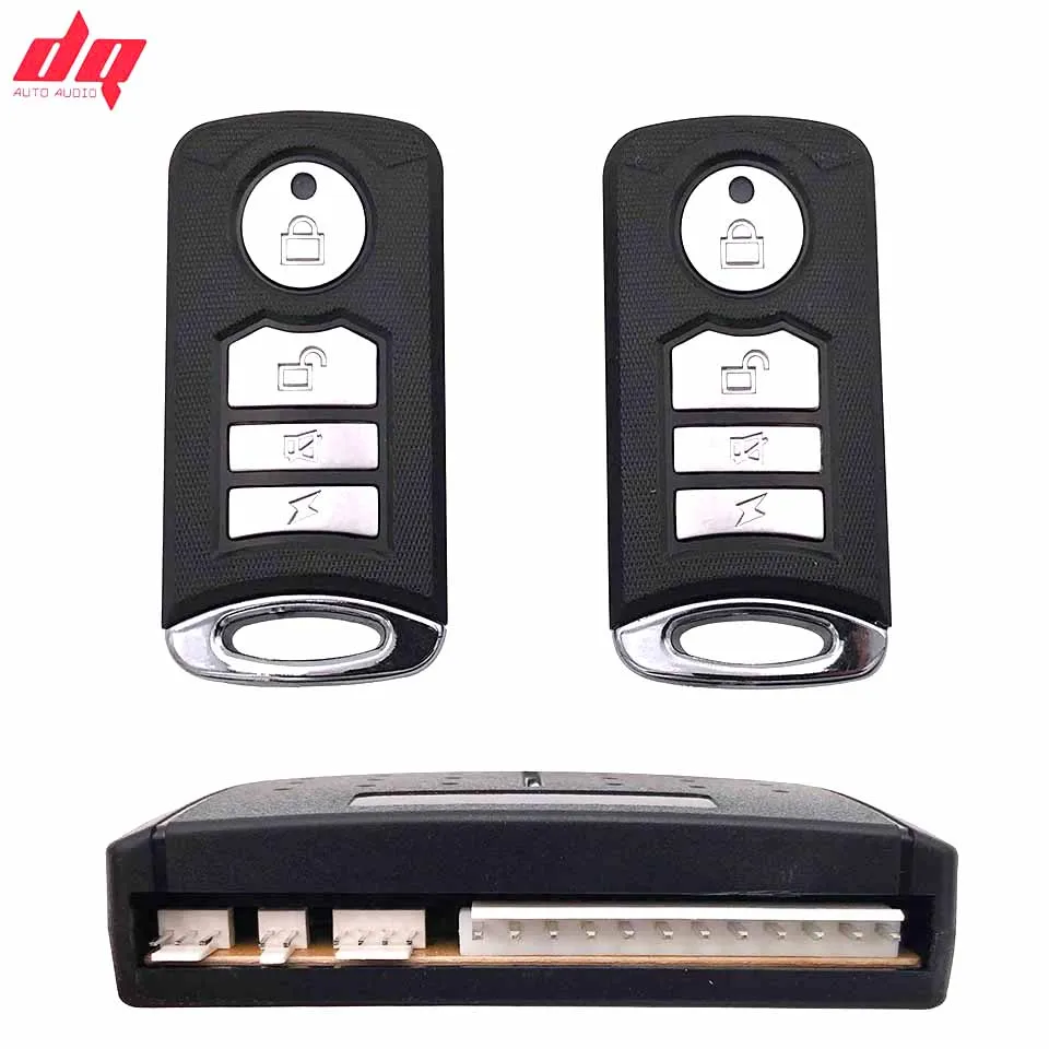 

Car Alarm System 12+4 Car Auto Remote Central Kit Door Lock Locking System With Key Central Locking with Remote Control