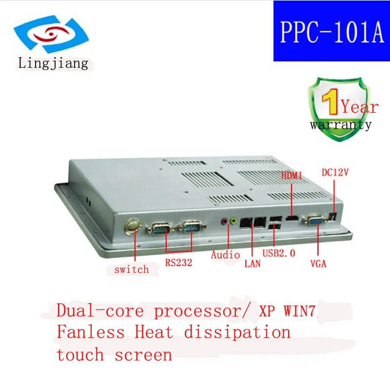 Планшетный ПК с Windows 10 OS 10," Промышленная Сенсорная панель ПК с 2xlan 2xusb 1xhdmi 1xvga 1xsim wifi все в одном ПК низкая цена