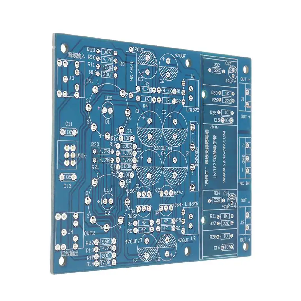 LEORY свободные части DIY Hifi 6j1 электронная трубка Передняя толкающая Lm1875t трубка мощность цифровой усилитель доска
