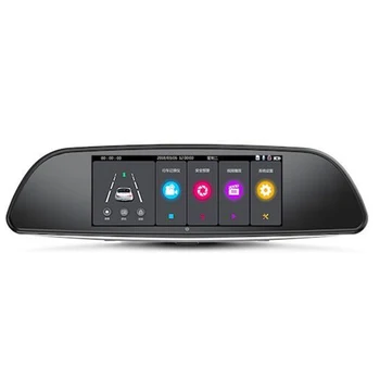 ANENG-7 inch Android 4.2 Car Camera DVR HD 1080P Car DVR Dashcam Dual Lens Rearview Mirror Video Recorder Mirror Dash Cam DVRS