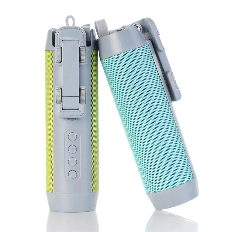 

Multi-Functional Mini Bluetooth Wireless Speaker Stereo Home Outdoor Flashlight Box Portable Selfie Stick TF Card Loudspeaker