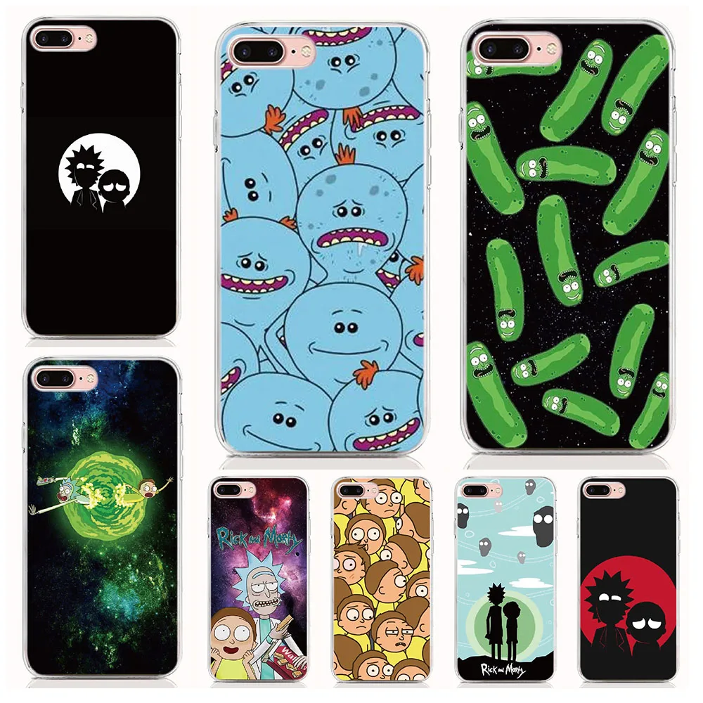 

For BQ Aquaris X2 X2 Pro X Pro C X5 X5 Plus E5 V VS V Plus VS Plus U Plus case Print Rick and Morty soft TPU Phone cases