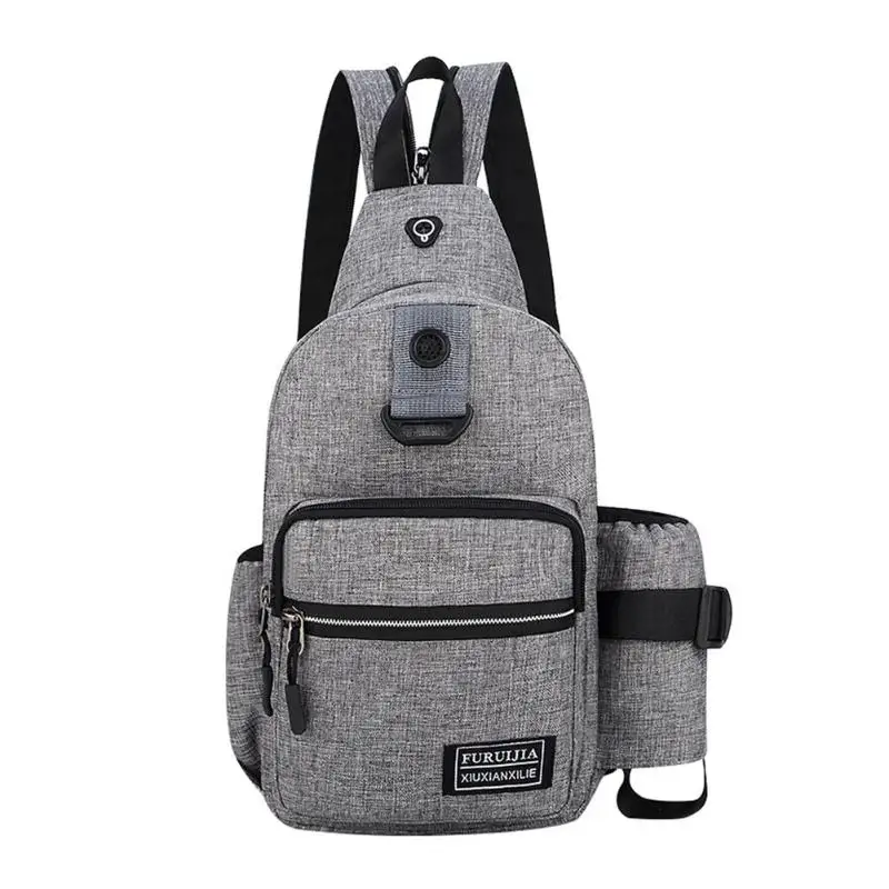 

Men Chest Bag Sling Shoulder Satchel Crossbody Bags Casual Travel Backpack