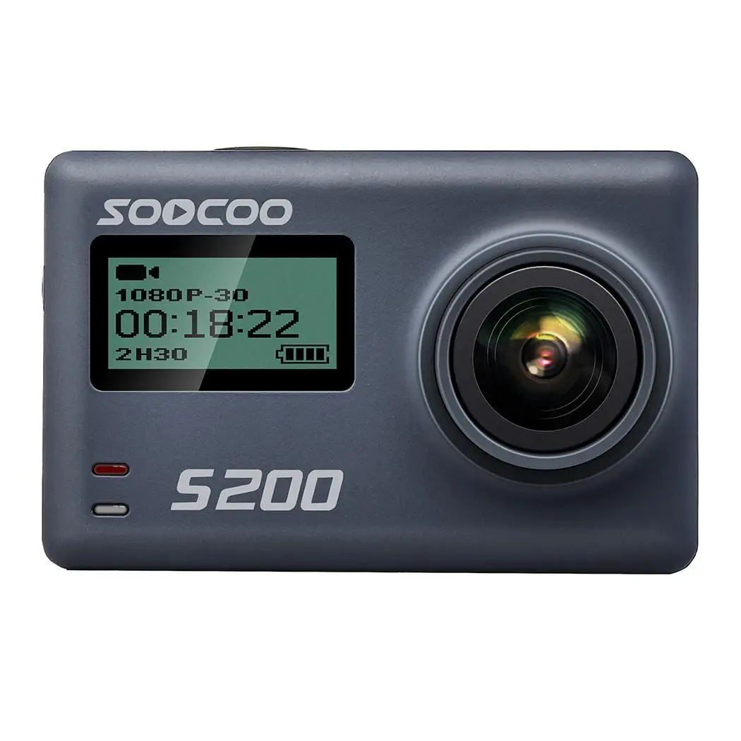 SOOCOO S200 Спортивная Экшн камера Ultra HD 4K 20MP NTK96660 Chip Cam сенсор WiFi Gryo Голосовое