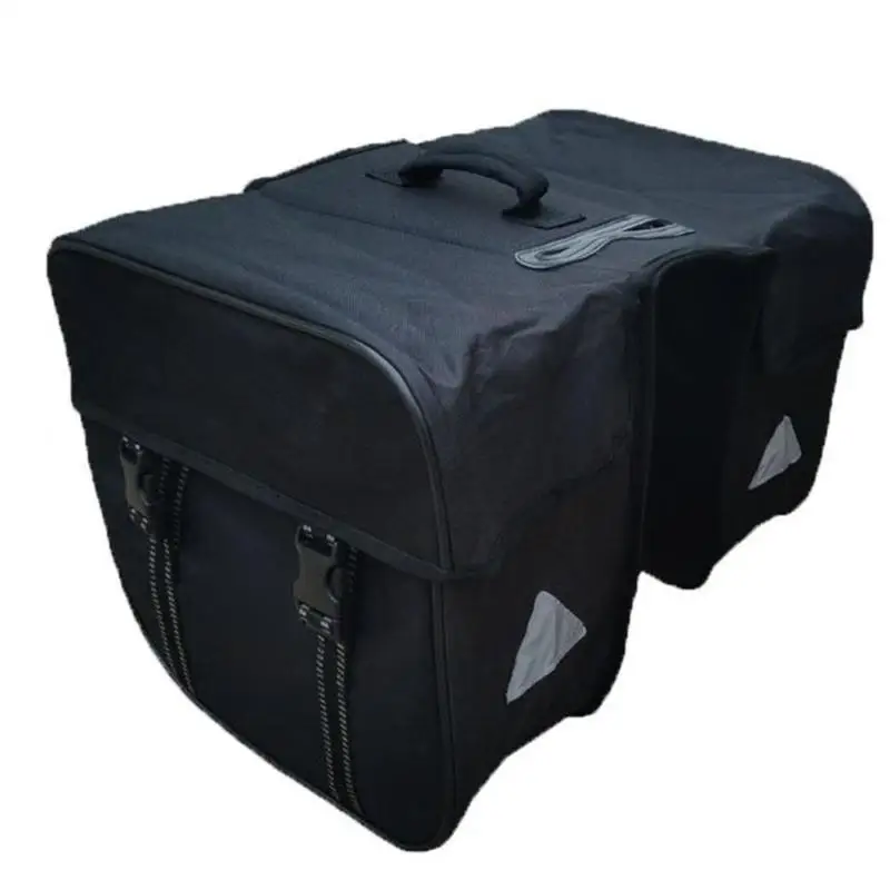 Сумка на заднюю стойку для горного велосипеда, водонепроницаемая сумка на багажник для велосипеда, сумка для переноски багажа, сумка на заднюю стойку с двойной стороной, заднее сиденье