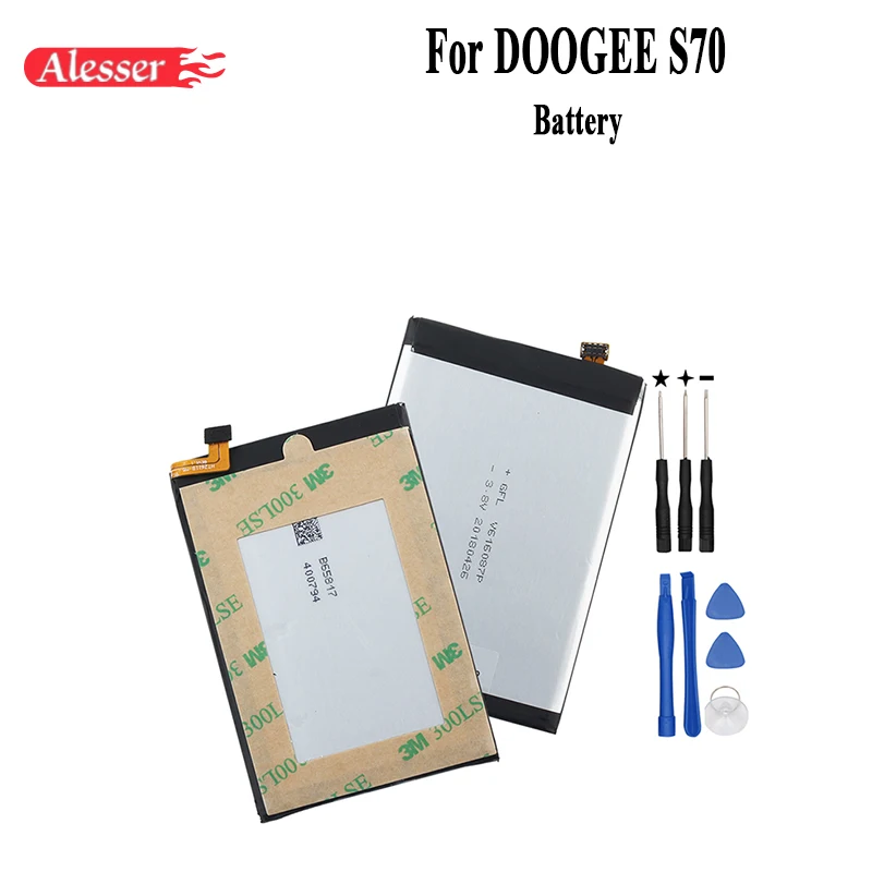Alesser Для Doogee S70 батарея 5500 мАч 100% новая Замена Bateria аксессуары Аккумуляторы для Lite