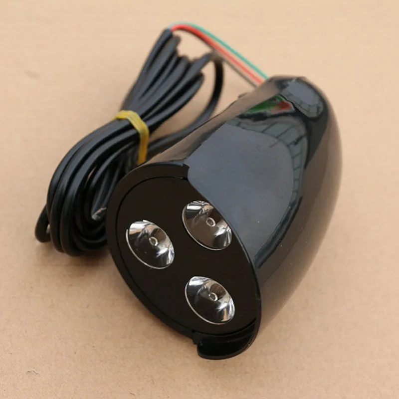 

7 LED 36-48V 400lm Bike Light Electric Scooter Lamp Headlight Lamp