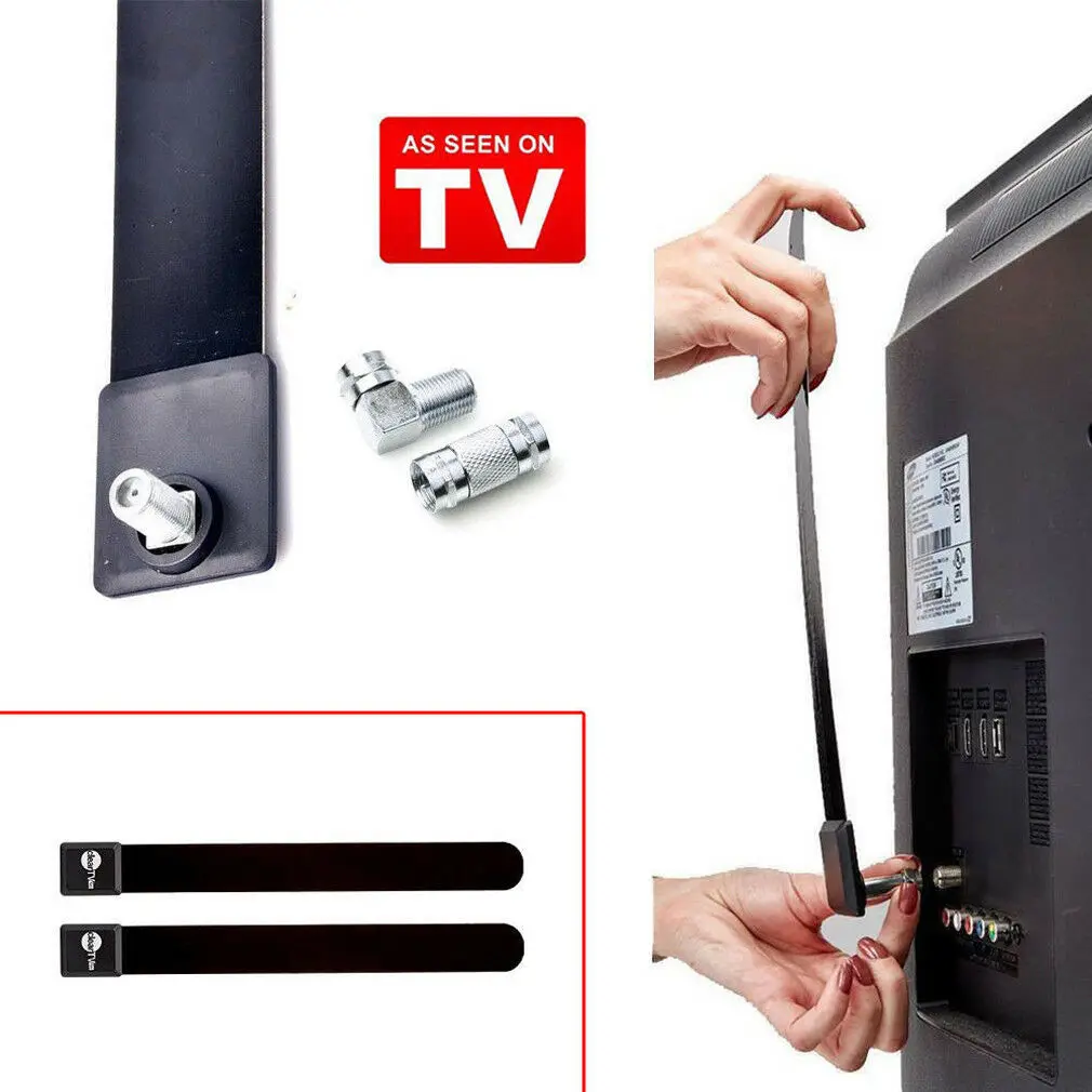 Мини прозрачный ТВ ключ HD tv 100 бесплатно цифровая антенна для использования в