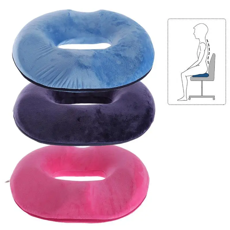 

New Orthopedic Memory Foam Seat Cushion Helps With Sciatica Back Pain Office Back Seat Mat Fatigue Relieve Slow Rebound
