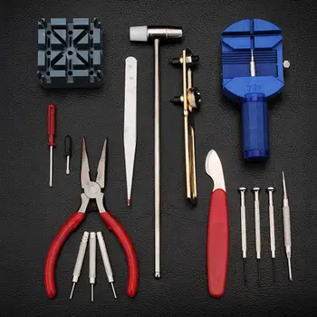 

16Pcs Watch Tools Spare Parts for Watch Repair Tool Kit Clock Opener Link Pin Remover Set Spring Bar Watchmaking Tools c NEW