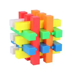 2018 новый дизайн IQ Логические Kong Ming замок 3D Деревянный блокировка головоломки игры красочные игрушки для взрослых детей
