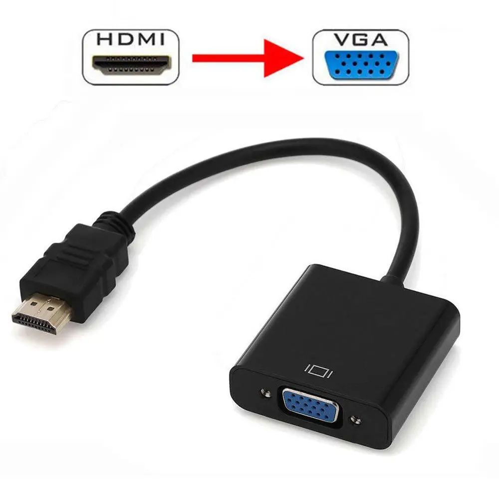 1080 P HDMI мужчина к VGA Женский видео кабель конвертер адаптер для ПК HDTV|Кабели HDMI| |