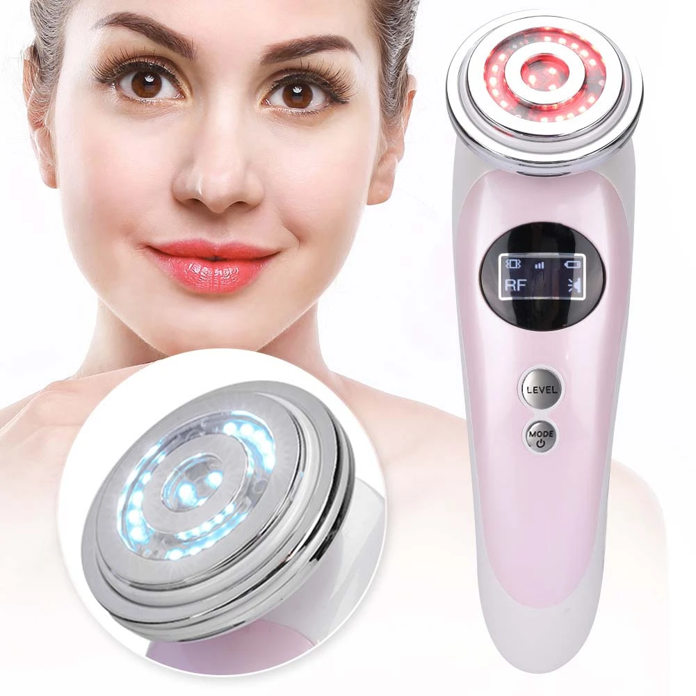 

Multi-functional EMS Ion Beauty Machine RF Color Light Skin Rejuvenation Facial Care Machine