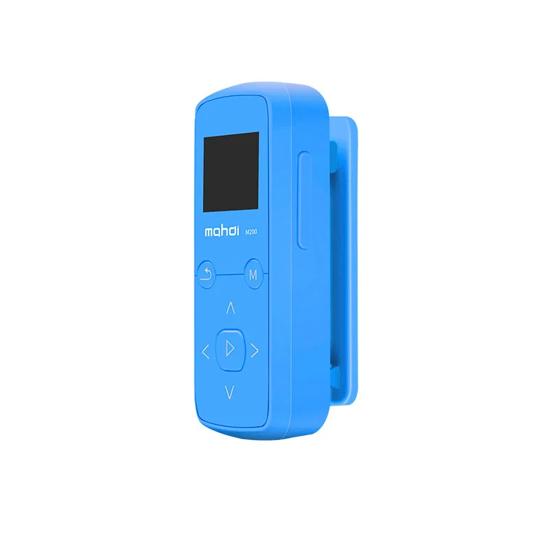 

E-book Bluetooth MP3 Music Player FM Radio Walkman Voice Recording Clock Support SD Expansion 128GB 0.96Inch Screen Back Clip