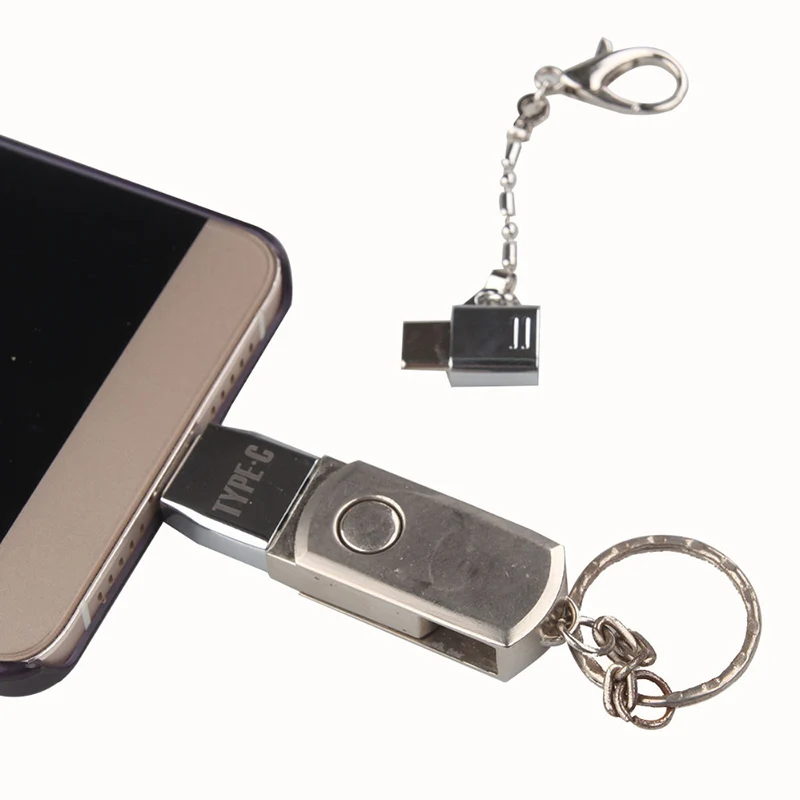 Мини-Сплиттер посылка type-C Jack к Micro адаптеру type C USB-C OTG конвертер применим к Android Аксессуары для мобильных телефонов