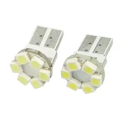 2 шт T10 W5W 194 168 автомобилей Белый Canbus 1210 SMD 6 светодиодный свет лампы