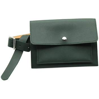 

Classic Trendy Waist Bags Fashion Women Belt Pack Vintage Mini Bags Pu Leather Simple Casual Belt Bags