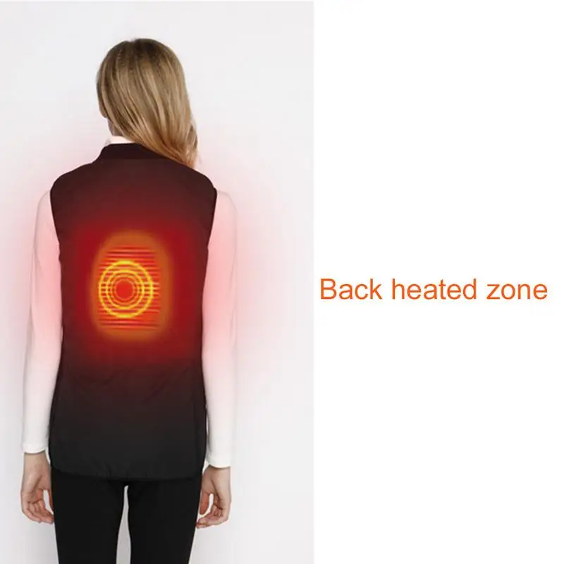 

Smart Electric Heated Vest Heated Sports Vest Female Cold Proof Warm Electric Heated Clothes