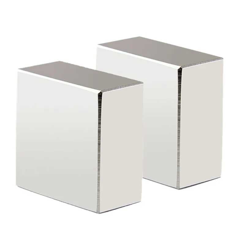

2 Pack 40X40X20Mm Big Neodymium Square Block Rare Earth Magnet Strongest N52 Grade