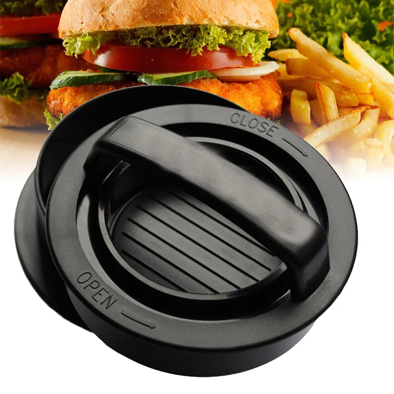 DIY 3 in 1 Nonstick Kitchen Stuffed Burger Press Hamburger Patty Maker