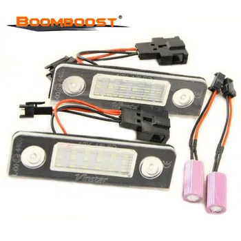 

Car LED License Plate Lights SMD3528 12V For Volkswagen Skoda Octavia 1Z/Roomster 5J Number Plate Lamp Canbus Bulb Kit 2Pcs