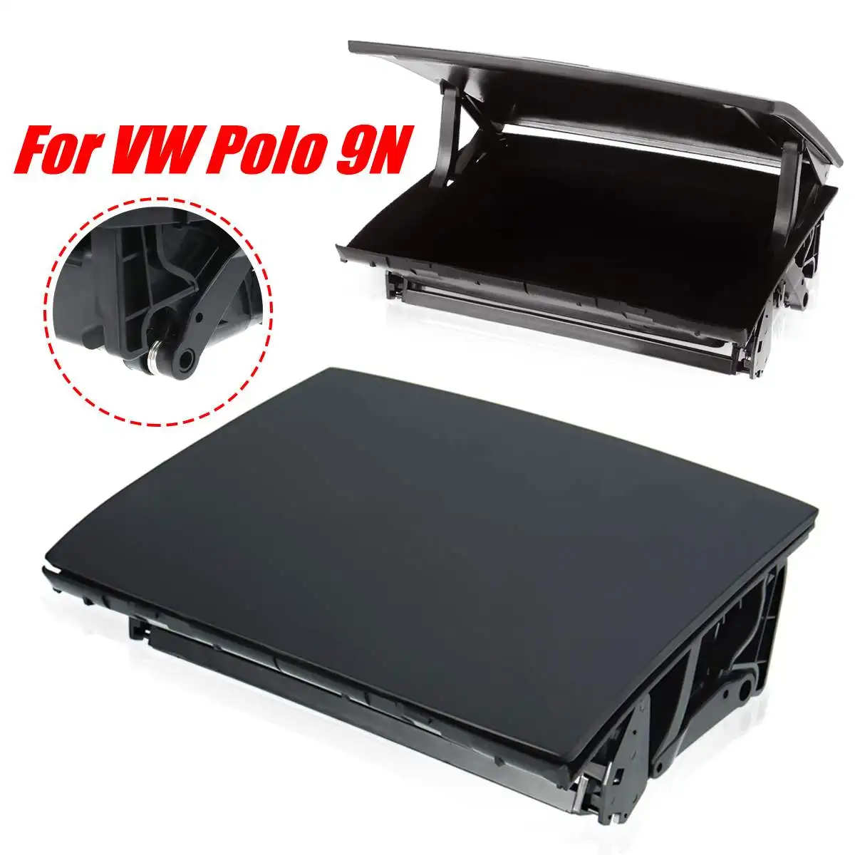 

1xCar Front Center Console Dashboard Storage Box Holder Organizer For VW Polo 2002 2003 2004 2005 2006-2008 6Q0857465A 6Q0857465