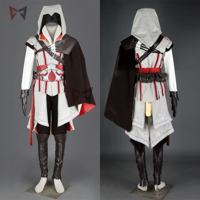 Palamon Assassin's Creed White Ezio Deluxe Adult Mens Costume X