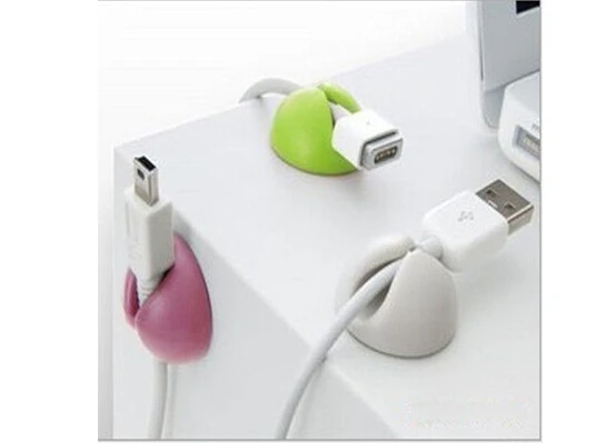 

New Cute 6 Pcs / Set Multi-function Line Card Wire Holder USB Cable Protection Color Randomly Mobile Phone Accessories