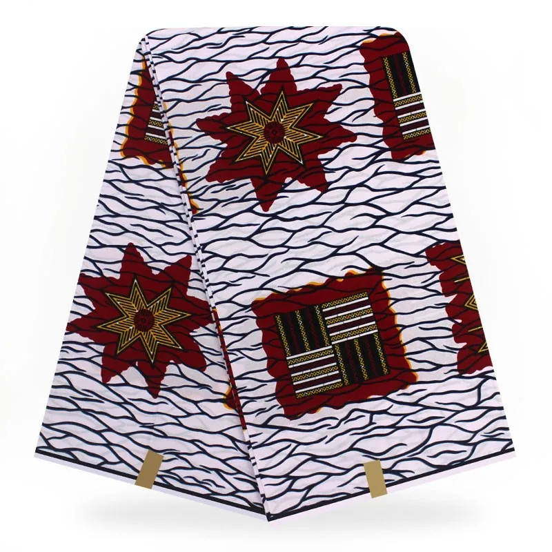 Африканская ткань Анкара модный голландский воск Африканский вощеная ткань настоящий для вечерние Pagne Africain горячий воск настоящий