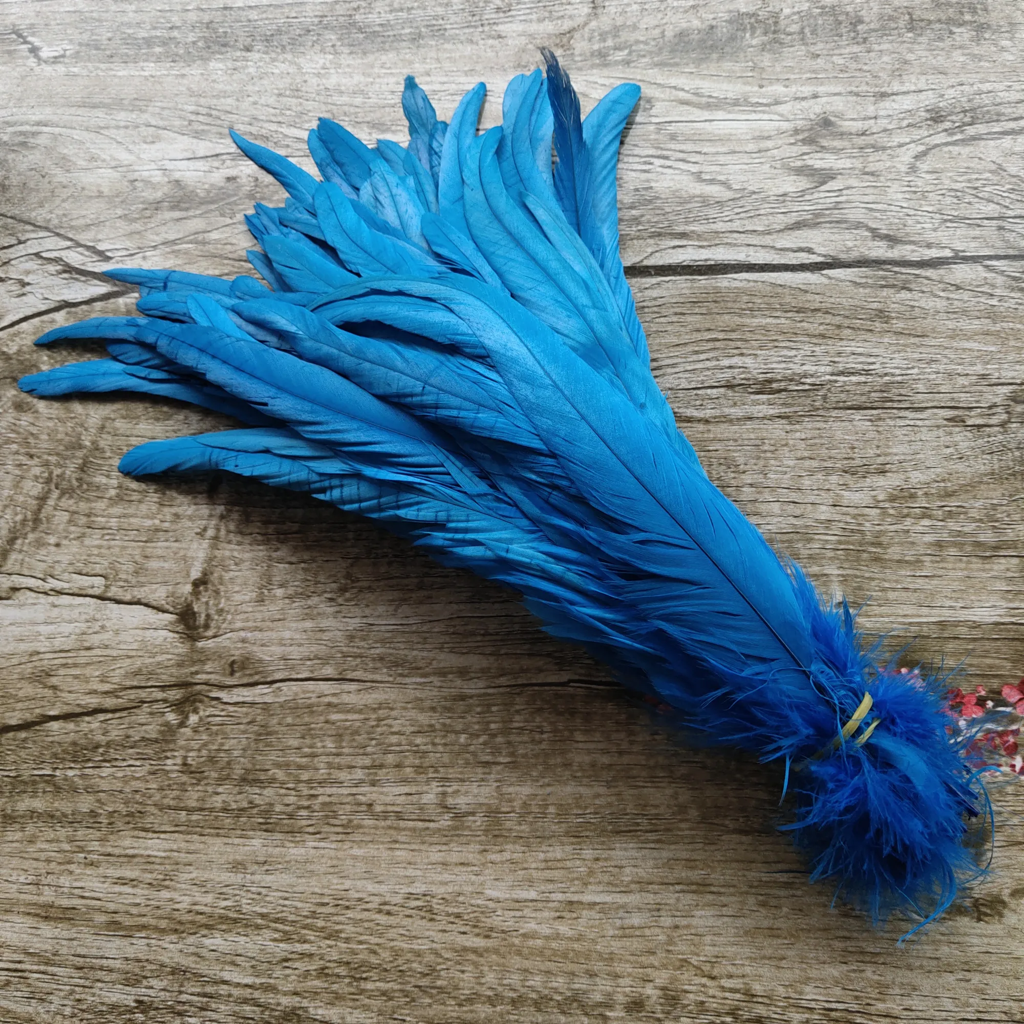 Новинка! Перья петуха небесно голубые 12 14 дюймов/30 35 см 10 шт.|rooster feathers|feather