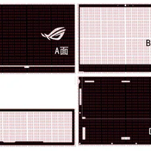 Наклейка для ноутбука из углеродного волокна для ASUS ROG Zephyrus GX531GM GX531GS GX531 15,6"
