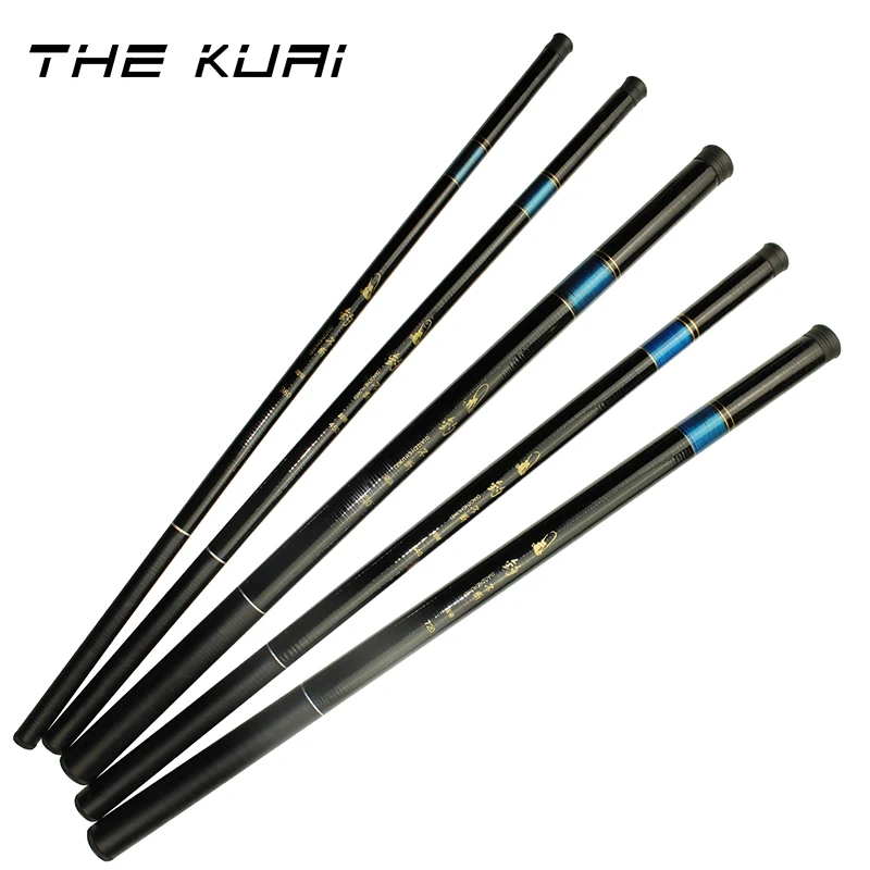 

THEKUAI 2.7/3.6/4.5/5.4/6.3/7.2 Superhard 37T Ultra-light Stream Fishing Rod Power FRP Hand Pole Telescopic Fishing Rod