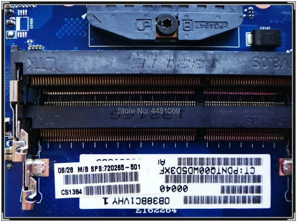 para a hp Envy Notebook Motherboard 720265-720265-501 Pga947 001 Hm87 17sbu-6050a2549501-mb-a02 17-j020us M7-j010dx M7-j 17-j - Imagem 3