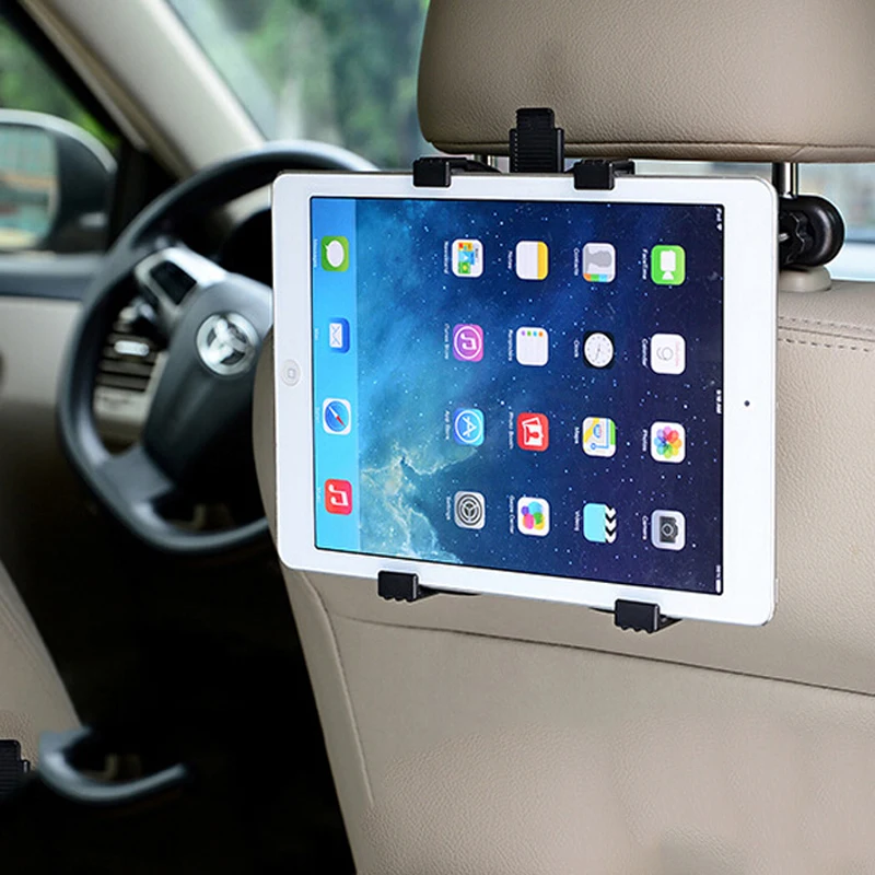 

Powstro Adjustable Universal Tablet Stand Pad Stent Car Headrest Seat Navigation Bracket Support for Tablet Stands Mount