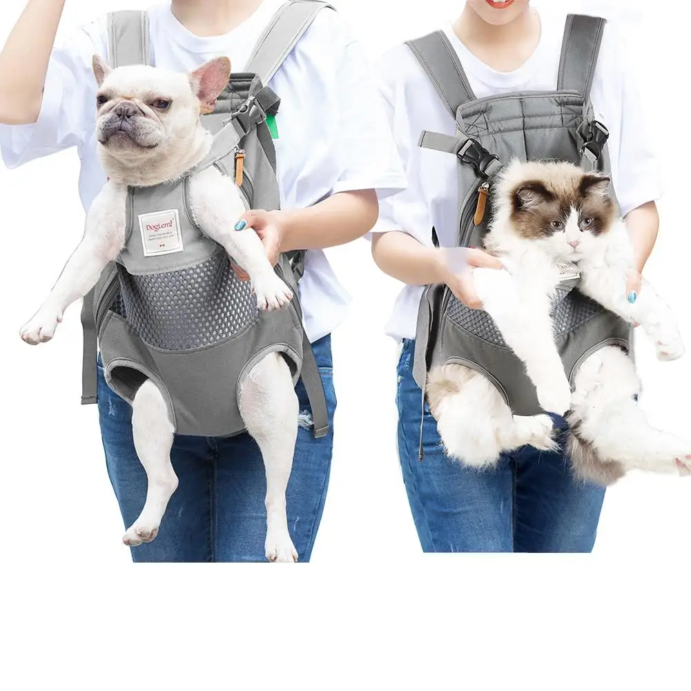 font b Pet b font Dog Cat Backpack Outdoor Travel Bag Chest Bag Backpack Carrier
