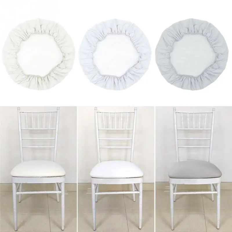 

Modern Simple Style Home Chair Covers Removable Stretch Slipcovers Kitchen Short Chair Seat Cover Square / round / oblong