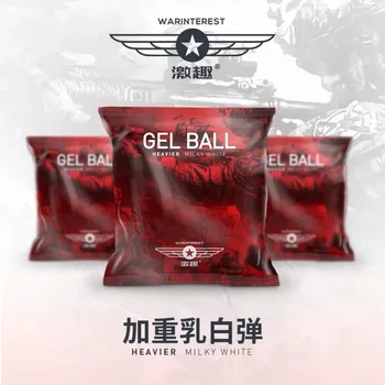 Gel Blaster Bullet 10000Pcs 7.0-7.3Mm Verzwarende Gel Bal Wit Voor Gel Blaster Speelgoed Pistool Gel Blaster Bullet 10000Pcs 7.0-7.3Mm Verzwarende Gel Bal Wit Voor Gel Blaster Speelgoed Pistool