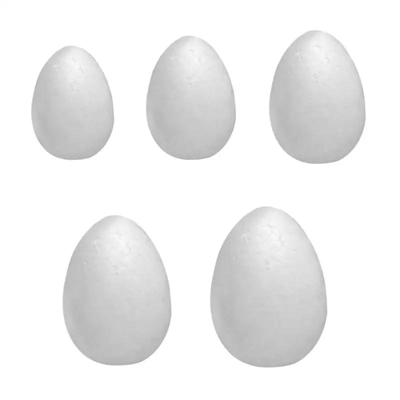 

10/30pcs Modelling Polystyrene Styrofoam Foam Ball White Craft Easter Egg Ball for DIY Party Decoration Supplies Kindergarten