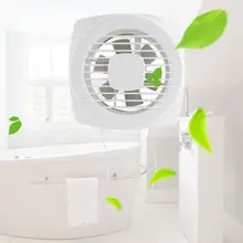 15W 220V Wall Mount Air Vent Ventilation Exhaust Fan Home Bathroom Kitchen Window Vent Exhaust Fan 6Inch CN plug ducted exhaust fan 220v 6 inch ceiling window booster fan bath bathroom ventilation pipe fan exhaust kitchen fan air cooler vent