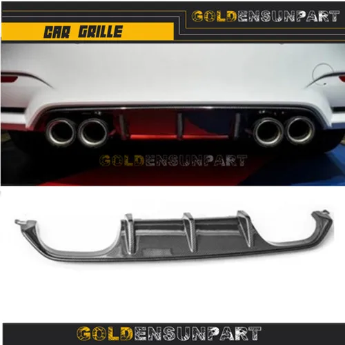 

Carbon Fiber Rear Diffuser 2014 + M3 Sedan M4 Coupe Cabrio Rear Bumper Lip For BMW M3 F80 M4 F82 F83