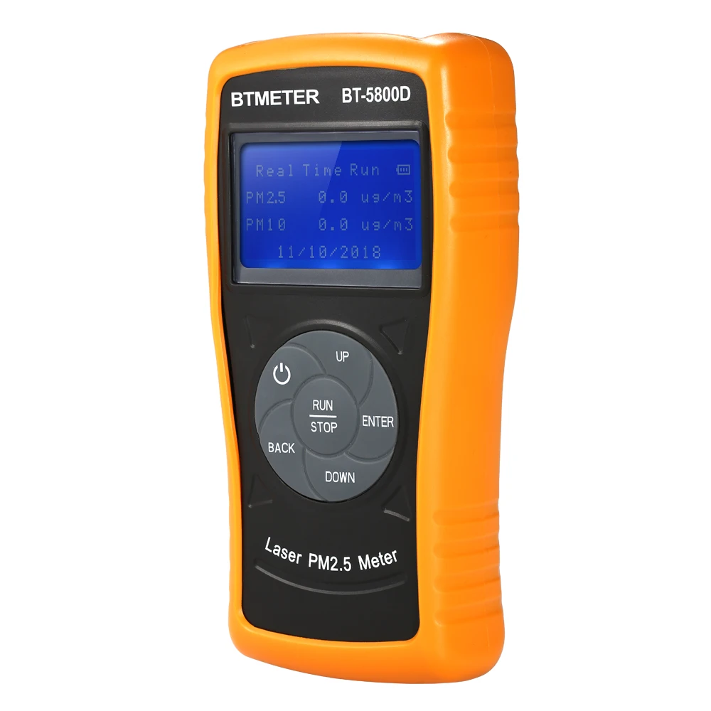 

LCD Digital PM2.5 Air Quality Detector PM10 Particle Concentration Sensor Indoor Outdoor Environment Gas Tester Air Analyzer