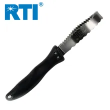 RTI рыболовный нож нержавеющая сталь для чистой рыбы Para Pesca Peche аксессуар Tesoura Pince de Peche Inox