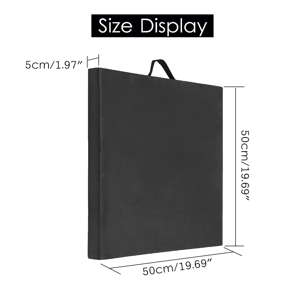 Kaufen Y Ziel Hohe Dichte EVA Schaum Schießen Praxis Bord Outdoor Sport Jagd Zubehör RecurveCrossbow 50x50x5cm schwarz