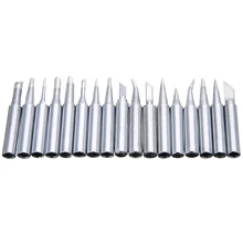 1 Набор 900M-T наконечники для утюга 17 шт. бессвинцовый наконечник для паяльника резервная сварочная головка для паяльной станции HAKKO 936